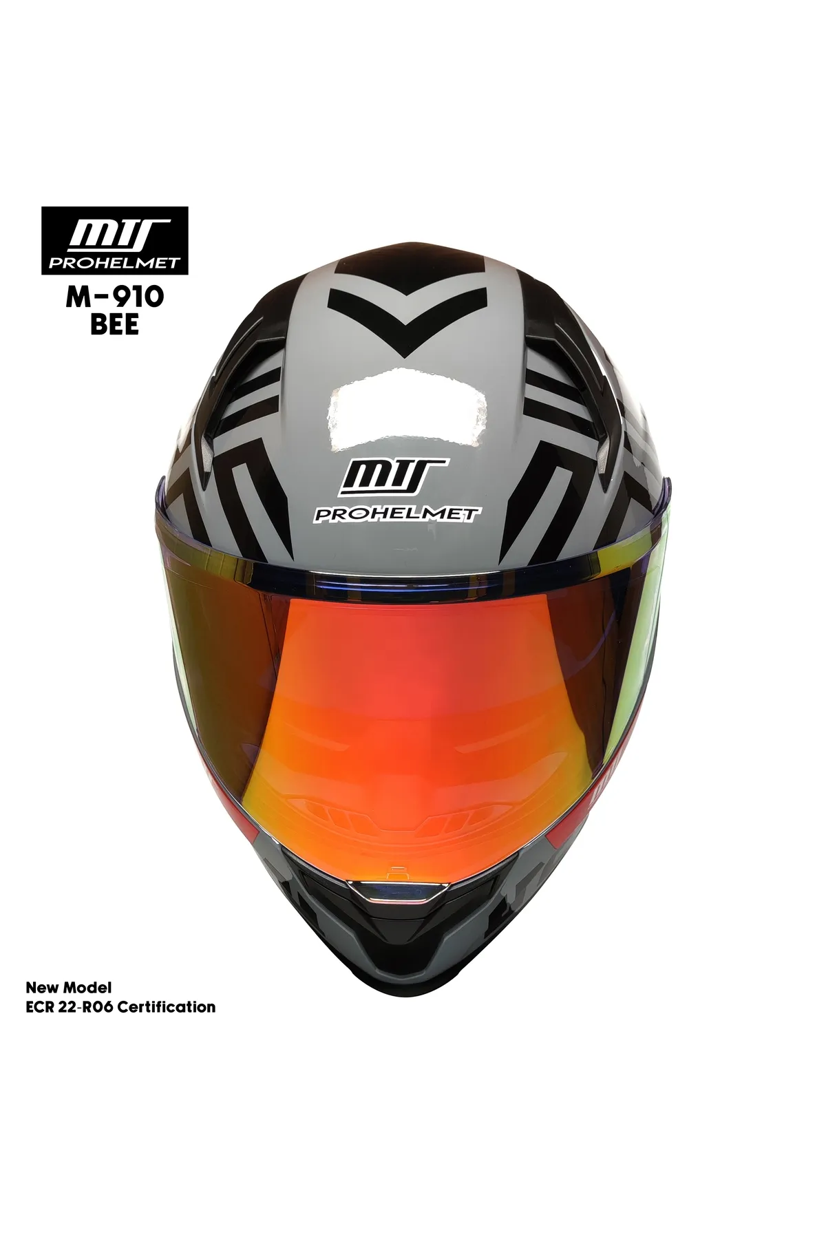 MTS M910 BEE FULLFACE KASK (RENKLİ VİZÖR)